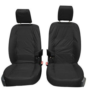 Land Rover Discovery 4 L319 Fully Tailored Waterproof Seat Covers Front MY 2009-2016 Black