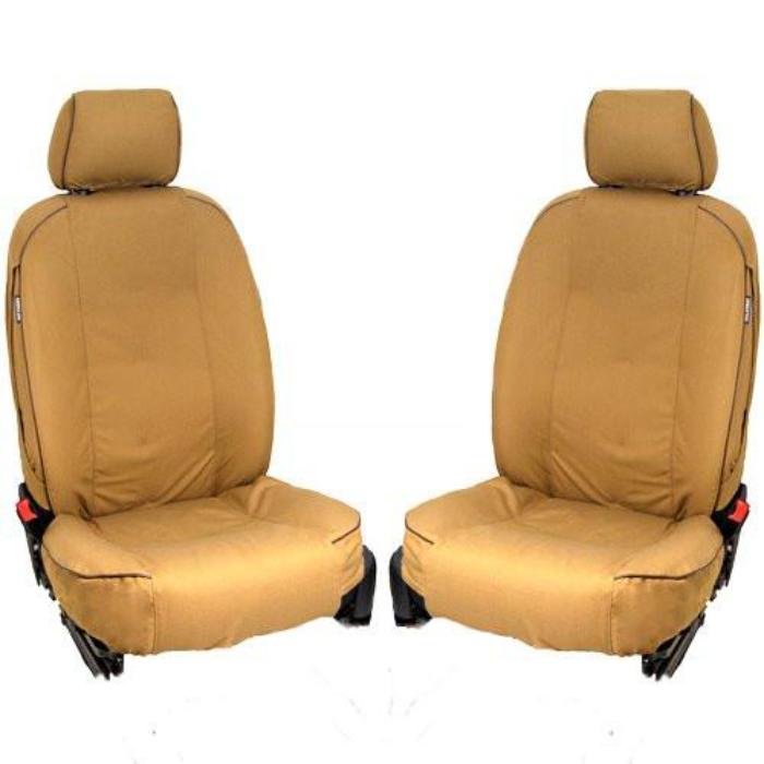 Range Rover Fully Tailored Inka Trail Heavy Duty Canvas Front Set Tough Seat Covers 2006 - 2009 Right Hand Drive