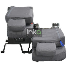 Load image into Gallery viewer, Citroen Berlingo Front Row Inka Fully Tailored Set Waterproof Seat Covers Grey MY08-17 B9
