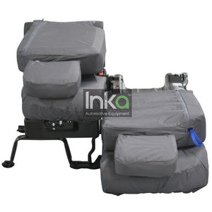 Citroen Berlingo Front Row Inka Fully Tailored Set Waterproof Seat Covers Grey MY08-17 B9