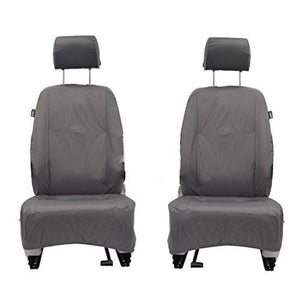 Vauxhall Astravan Inka Fully Tailored Waterproof Front Row Seat Covers Vauxhall Astravan 1+1 Front Set Model Year 2004-2010 Onwards  Grey