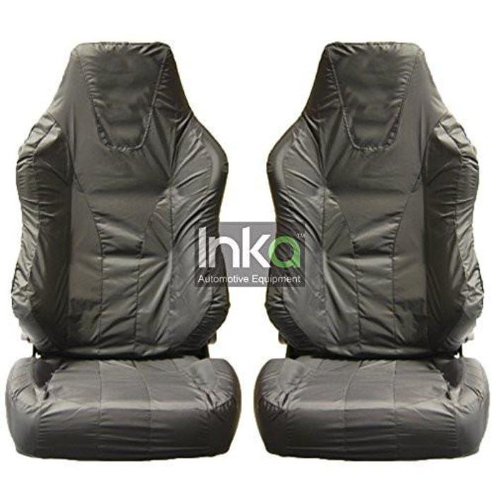 Recaro Sportster Fully Tailored Front Single Set Seat Covers 2001 Onwards Heavy Duty Left Hand Drive Grey