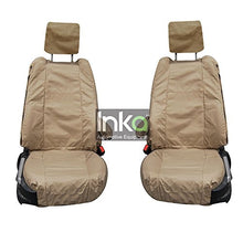 Load image into Gallery viewer, Range Rover Vogue Autobiography L322 Front Waterproof Seat Covers Almond MY02-12
