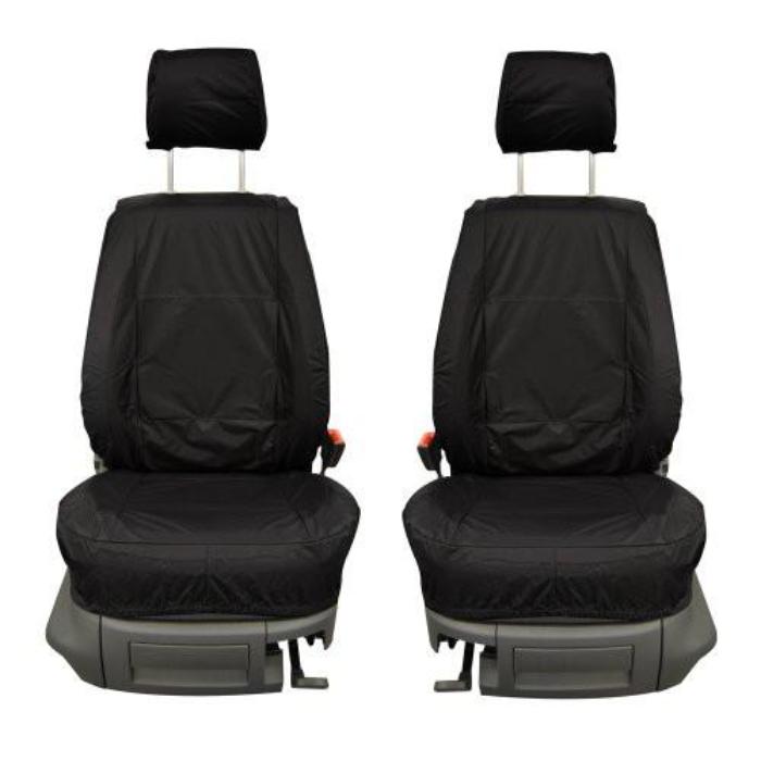 Nissan Micra Fully Tailored Waterproof Front Single Set Seat Covers 2007-2010 Heavy Duty Right Hand Drive Black