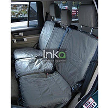 Load image into Gallery viewer, Land Rover Discovery 3 Fully Tailored Waterproof Rear Second Row Triple Set Seat Covers 2004-2009 Heavy Duty Right Hand Drive Grey
