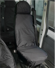 Load image into Gallery viewer, Ford Transit MK7 Minibus INKA Front &amp; Rear Waterproof Seat Covers In Grey MY 2010 - 2014
