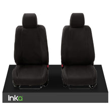 Load image into Gallery viewer, Nissan Qashqai Front Pair Fully Tailored Waterproof Seat Covers MY13-20 Black &amp; Grey
