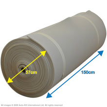 Load image into Gallery viewer, INKA Scrim Foam 3mm 6mm 10mm Car Padding Trimming Upholstery 1.5m Roll Width
