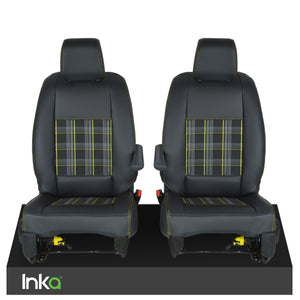 Vauxhall Vivaro MK 3 INKA Front Set Tailored Leatherette Seat Covers MY19-Present